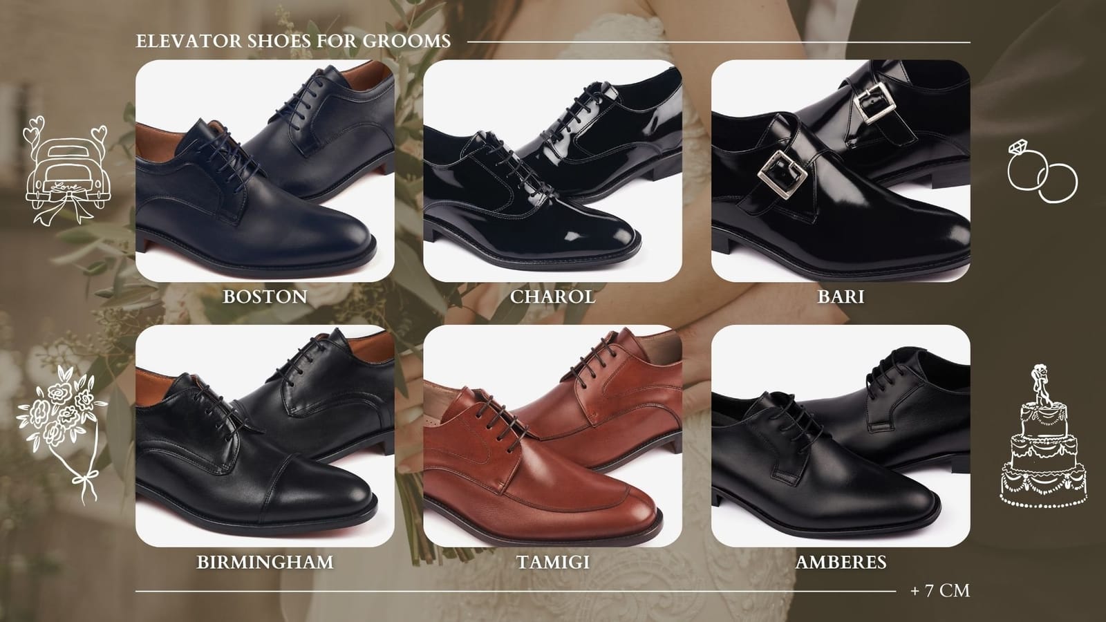 Primer plano de unos zapatos Masaltos de piel