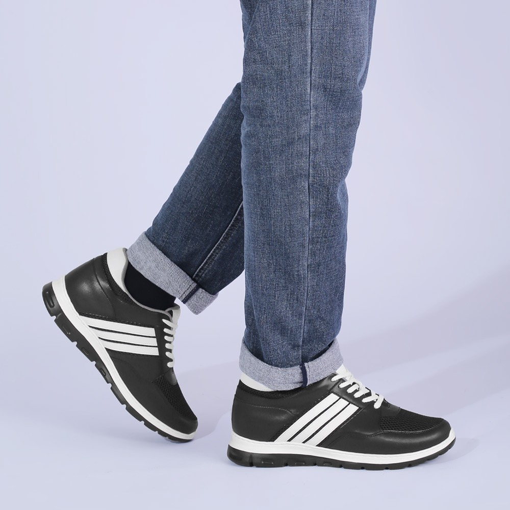 Zapatillas deportivas con alzas