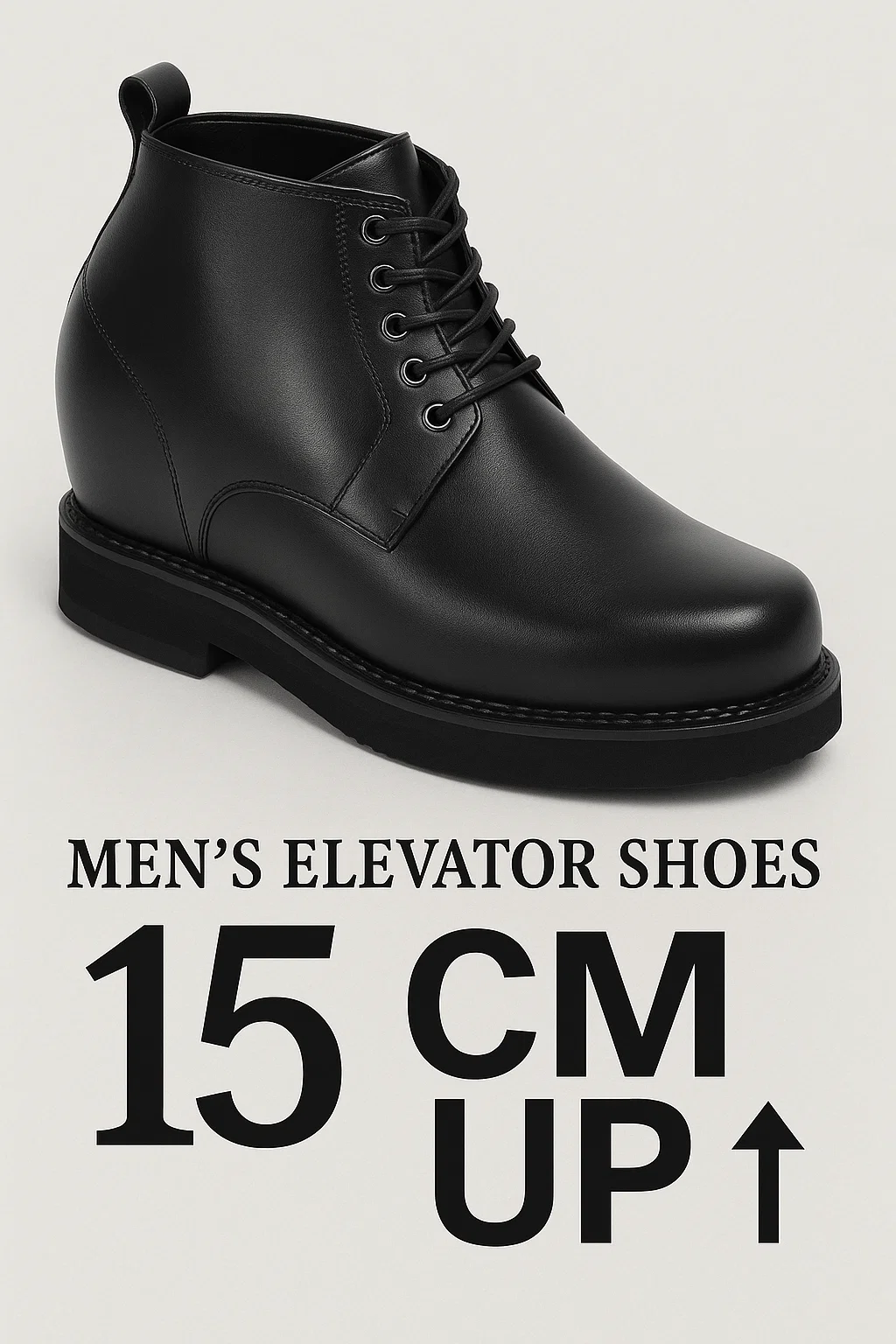 Zapatos con alzas de 15 cm